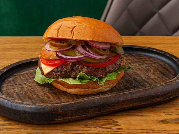 Бургер из рубленной говядины
