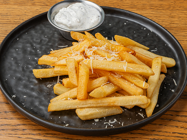Картофель фри с трюфельным соусом