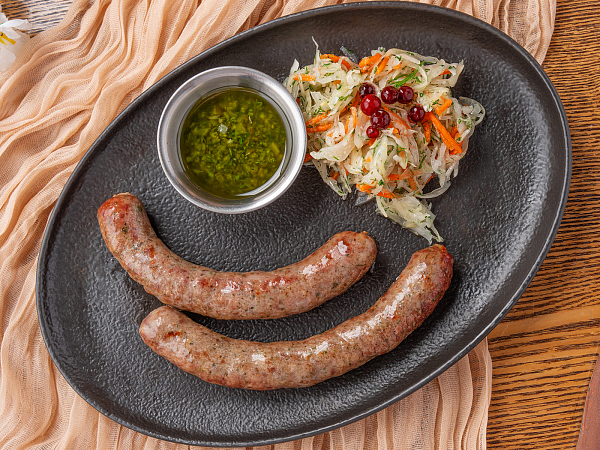 Колбаски с дикоросами